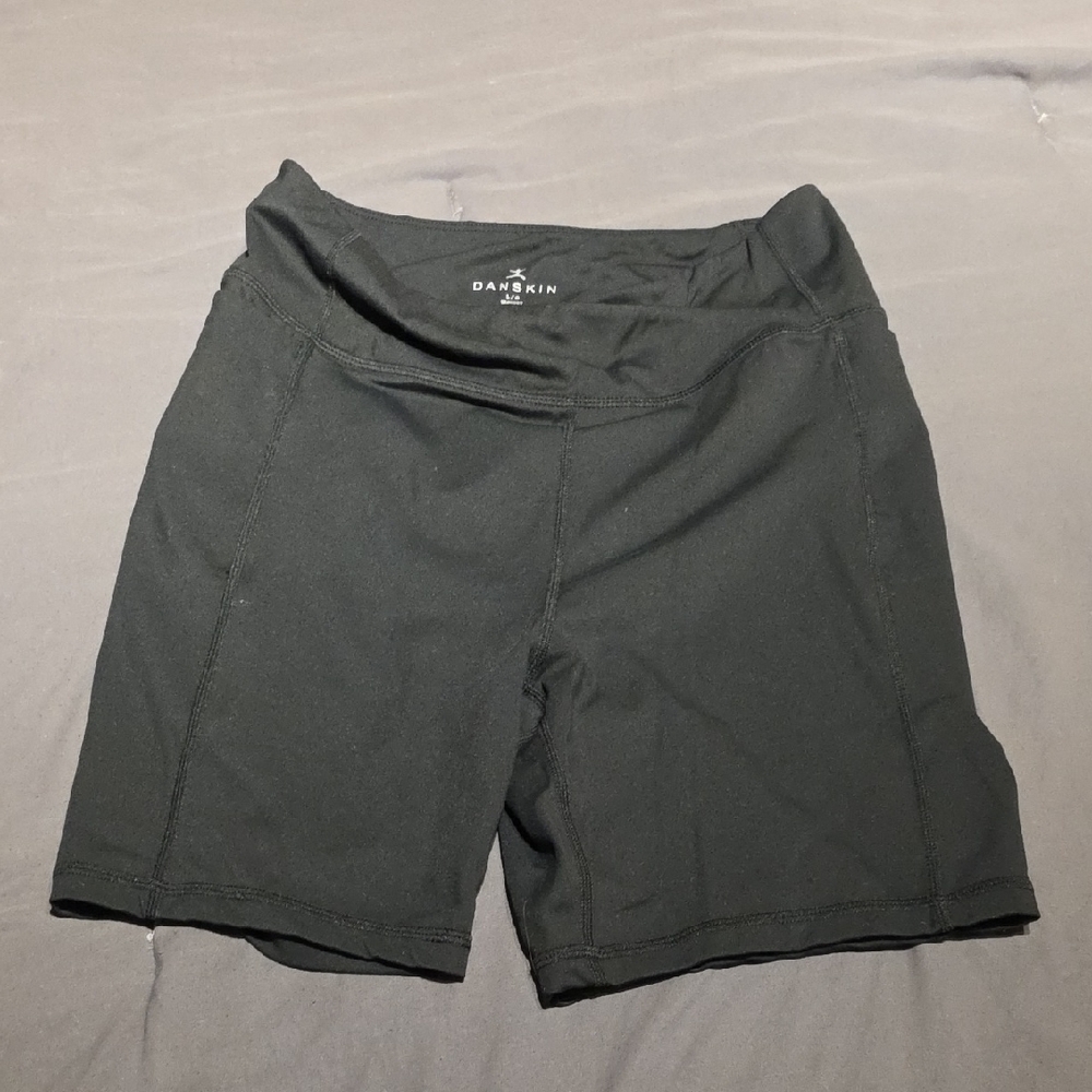 Danskin Women's Classic Black Bike Shorts